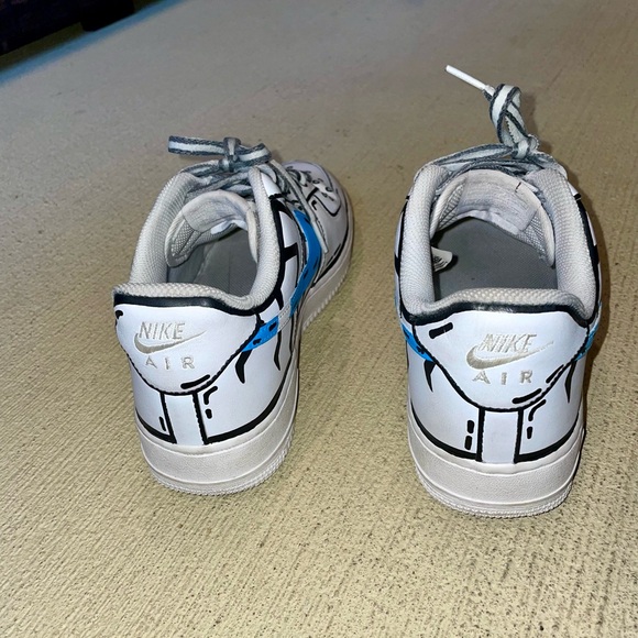 Custom Air Force Ones (Women's 9.5 / Mens 8 !!) - Picture 5 of 10